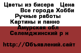 Цветы из бисера › Цена ­ 500 - Все города Хобби. Ручные работы » Картины и панно   . Амурская обл.,Селемджинский р-н